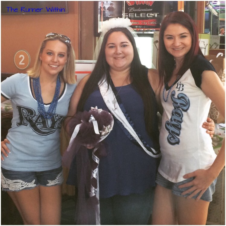 That's right, a Ray's baseball themed shower!